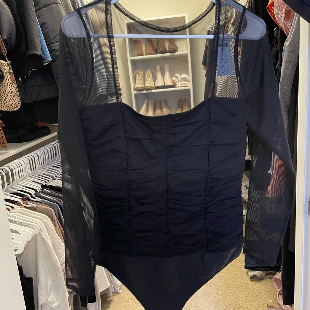Abercrombie Ruched Bodysuit